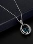 Crystal Earrings Necklace Set