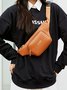 Simple Pu Leather Women's Bags