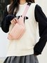 Simple Pu Leather Women's Bags