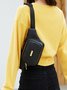 Simple Pu Leather Women's Bags