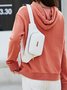 Simple Pu Leather Women's Bags