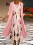 Polyester Fibre Floral Dress