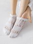 Crystal Socks Breathable Bubble Edge Socks