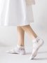Crystal Socks Breathable Bubble Edge Socks
