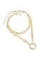 Fashionable Commuter Chain Multi-Layered Necklace