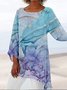 Bamboo Loosen Casual Sea Shirt & Blouses