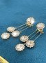 Zircon Tassel Earrings Dress Jewelry