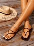 Pu Leather Sandals