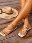 Pu Leather Sandals