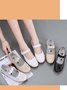 Pu Leather Flats
