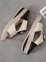 Pu Leather Wedge Heel Women Shoes>>Women's Shoes>>Women Sandals Slippers