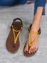 Pu Leather Sandals