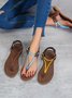 Pu Leather Sandals