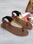 Pu Leather Sandals