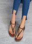 Pu Leather Sandals
