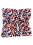 July 4Th American Flag Print Soft Silk Scarf Square Satin Cloth
