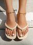 Pu Leather Sandals