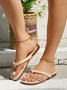 Pu Leather Sandals