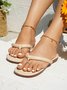 Pu Leather Sandals