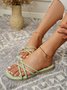 Pu Leather Sandals