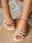 Pu Leather Sandals