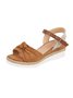 Faux Suede Sandals