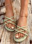 Pu Leather Sandals