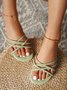 Pu Leather Sandals
