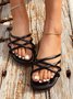 Pu Leather Sandals