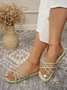 Pu Leather Sandals