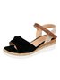 Faux Suede Sandals