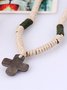 Men's Hemp Rope Braided Vintage Alloy Necklace