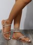 Pu Leather Sandals