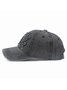 Men's Colorblock Washed Distressed Three-Dimensional Embroidered Baseball Cap