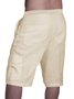 Plain Cotton And Linen Shorts