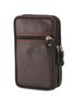Pu Leather Zipper Men's Bags