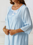Regular Fit Crew Neck Elegant Polyester Fibre Floral Dress