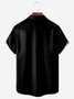 Shirt Collar Music Short Sleeve Casual Shirt