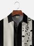 Shirt Collar Music Short Sleeve Casual Shirt