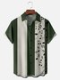 Shirt Collar Music Short Sleeve Casual Shirt