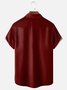 Shirt Collar Music Short Sleeve Casual Shirt