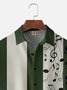 Shirt Collar Music Short Sleeve Casual Shirt