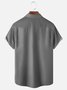Shirt Collar Music Short Sleeve Casual Shirt
