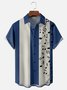 Shirt Collar Music Short Sleeve Casual Shirt