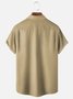 Shirt Collar Music Short Sleeve Casual Shirt
