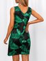 Regular Fit Sweet Cotton Blends Floral Dress