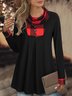 Cotton Blends Regular Fit Casual Long Sleeve Top