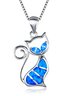 Opal Alloy Necklace