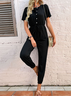 Crew Neck Jumpsuits＆rompers