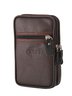 Pu Leather Zipper Men's Bags